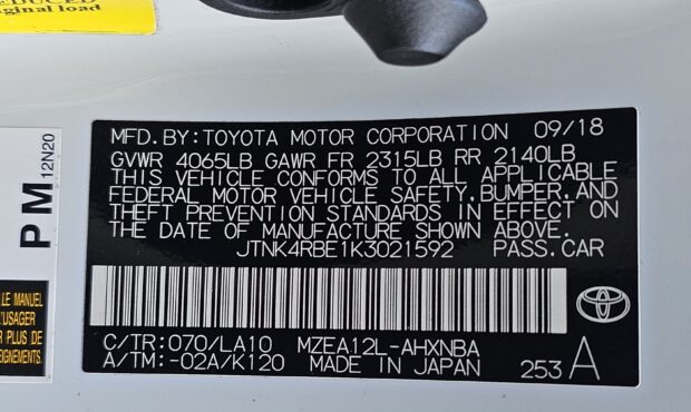 Мініатюра 52 Toyota Corolla 2018
